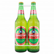 Tsingtao Imported Premium Lager Beer 2 bottles 